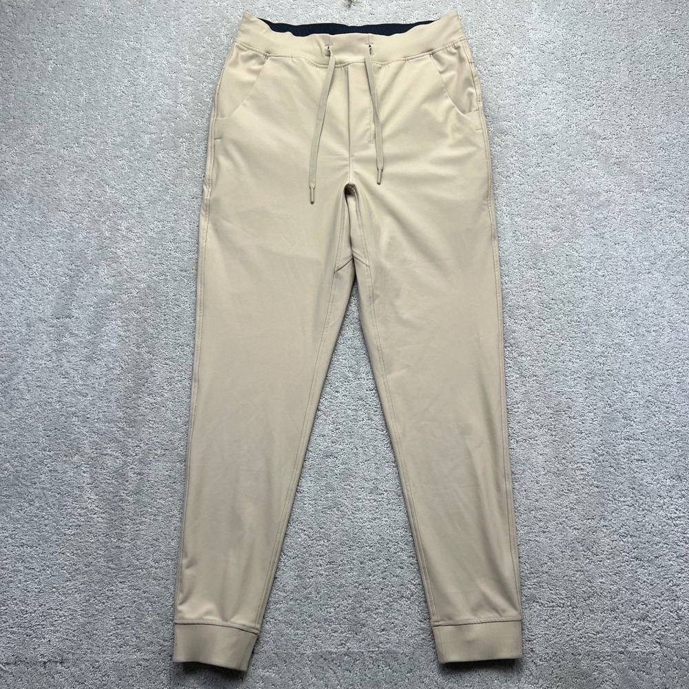 Birddogs Boomstick Joggers Mens M Khaki Tan Drawstring Performance Activewear